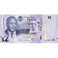(147) ** PNew (PN73) Belize - 2 Dollars (2025)